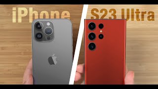 iPhone 14 Pro Max vs Samsung Galaxy S23 Ultra Camera Comparison!