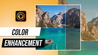 How to enhance color with Global Adjustment Tools  | PhotoDirector Photo Editor Tutorial