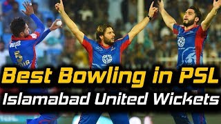 Karachi Kings Best Bowling | Fall of Wickets | Karachi Kings Vs Islamabad United | HBL PSL 2018|M1F1