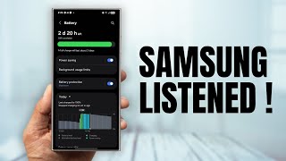 Samsung Has Added The Most Requested Battery Feature on Galaxy Phones !