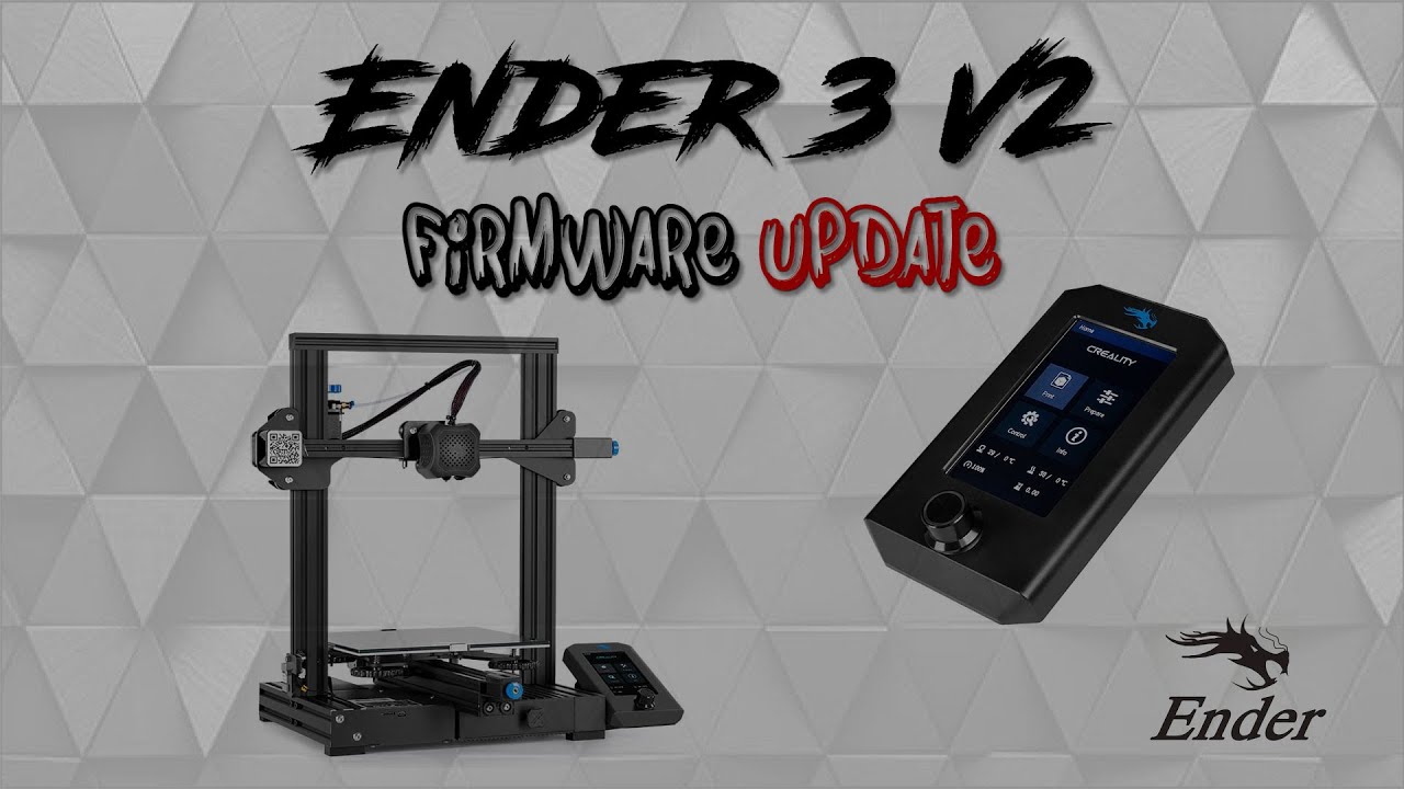 Ender 3 V2 Firmware Update Für Steuerung Und Display - YouTube