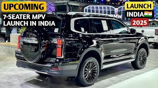 10 UPCOMING 7 SEATER MPV CARS LAUNCH IN INDIA 2025 | FEATURES, LAUNCH DATE, PRICE | UPCOMING CARS