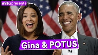 EXCLUSIVE: Gina Rodriguez Interviews President Obama - mitú