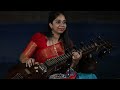 ranjani niranjani in ranjani raga rendered on the veena by apoorva anirudh