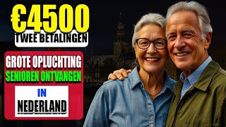 Grote opluchting: senioren in Nederland ontvangen twee AOW-betalingen ter waarde van € 4.500!