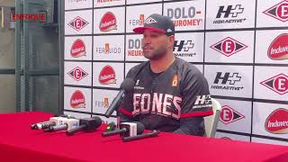 Declaraciones de Albert Pujols tras derrota del Escogido al Licey 13/01/2025