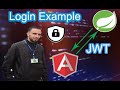 Angular + Spring Boot JWT Authentication Example | User Login with Spring Security (Back + Front)