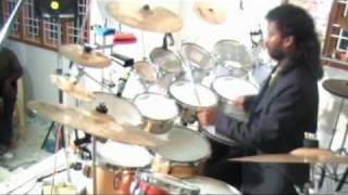 INDIAN  FOLK  STYLE  DRUMMING  BY  DRUMMER SRIDHAR