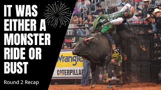 Round 2 Was Either A Monster Ride or Bust: PBR World Finals Round 2 Recap