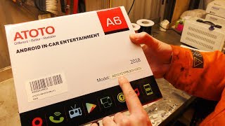 Atoto A6 Android head unit install / review