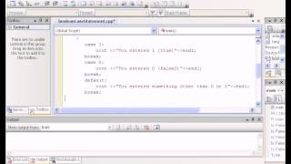 C++ Tutorial - Boolean Case Statements