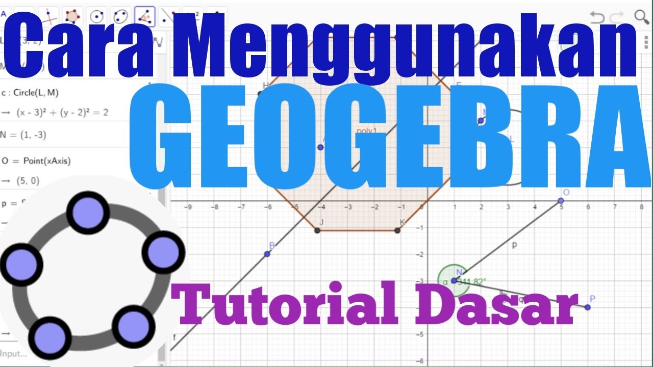 Geogebra Dasar | Tutorial 1 - YouTube