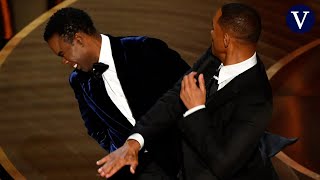 Will Smith da un bofetón a Chris Rock durante la gala de los Oscar