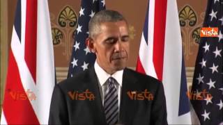 Obama contro Brexit: Regno Unito più forte se resta in UE