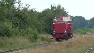 (Museumtrein) DB locomotief komt door station Musselkanaal!