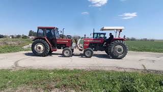 Fiat 70-56s VS Massey Ferguson 285s kafa kafaya