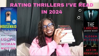 THRILLERS THAT I READ IN 2024! FT FREIDA MCFADDEN, JASON REKULAK, , KIERSTEN MODGLIN + MORE!