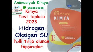 Hidrogen Oksigen su DİM 2023 etrafli yazi teleb olunan tapsiriqlar kimya abituriyent fizika miq