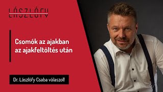 Csomók az ajakban az ajakfeltöltés után