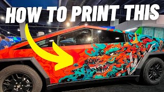 Print Car Wraps with the Roland TrueVIS AP-640 Latex Printer