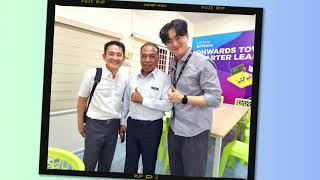 Lawatan Khas Pihak LG Korea HQ ke Hybrid Classroom SK Taman Seri Rampai