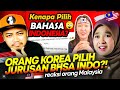 🇮🇩 ORANG KOREA REBUTAN MASUK JURUSAN BAHASA INDONESIA?! KENAPA BAHASA INDONESIA?? || 🇲🇾 REACTION