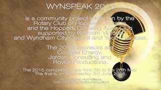 WYNSPEAK 2015 Final