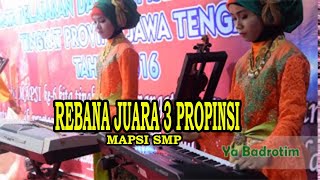 Juara 3 Rebana MAPSI SMP 2016 Prop Jateng                   #kembarsuren #kabardaridesa #Rebanajuara