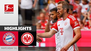 Kane Strikes Twice! | FC Bayern München - Eintracht Frankfurt 2-1 | Highlights |