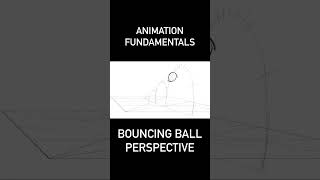 Animation Fundamentals: Bouncing Ball Perspective #animation #art
