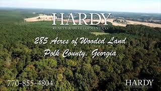 285 Acres in Polk County, Georgia- Hardy Realty