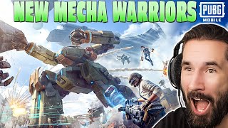🔴LIVE - THESAURUSPG - NEW UPDATE! MECHA FUSION WITH INSANE ROBOTS 😱 PUBG MOBILE