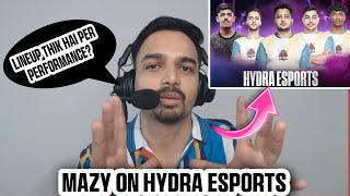 Mazy On Hydra New Lineup 🐉 | Hydra In BGIS 64 ? | Hydra Performance