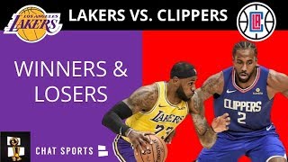 Lakers Rumors: LeBron Playing PG, Anthony Davis + 3 Winners & Losers From Lakers Loss To Clippers
