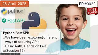 🎬 Basic Auth in Python FastAPI – Full Client + Server Example | 🔐 Secure REST APIs ✅ Hands-on Code.