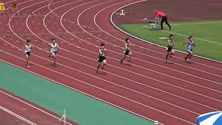 20230902123924U16・U18宮崎県陸上競技大会1男100ｍ予選6組