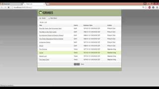 Grails Programming Tutorial 2 - First project [part 1]
