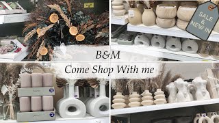 COME SHOPPING WITH ME TO B&M 2024 | ** NEW IN ** AND SALE