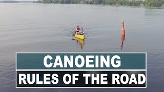 Canoeing in High Traffic Areas | Rules of the Road