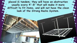 Overhead Storage Racks to have a neat Garage