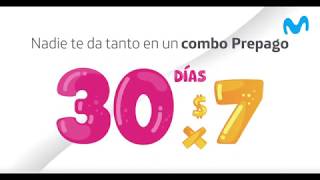 Tu combo prepago de $7 te da más por 30 días | 6s h