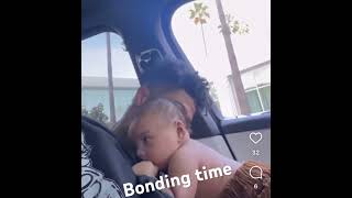 Blueface and chrisean jr finally getting some much needed time  #chriseanjr #blueface #chriseanrock