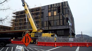 Courthouse expansion in Bend nearing major construction milestone