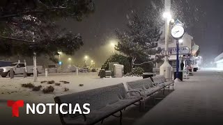 Expansión del vórtice polar genera bajas temperaturas | Noticias Telemundo