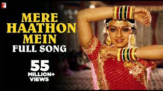 Mere Haathon Mein | Full Song | Chandni | Shridevi, Rishi Kapoor | Lata Mangeshkar | Shiv - Hari