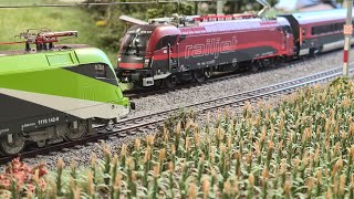 Güterzug Überstellung - eine anlagenübergreifende H0 Modelleisenbahngeschichte!