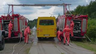 На Хмельниччині відбулися навчання щодо дій у разі виникнення радіаційної аварії на ХАЕС