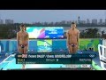 Chinese Pair Wins Men's Synchronized Diving 10M Gold