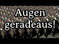 Sing with Genosse Karl - Augen geradaus! [GDR March][+ English Translation]