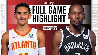 Atlanta Hawks vs. Brooklyn Nets [FULL GAME HIGHLIGHTS] | NBA on ESPN